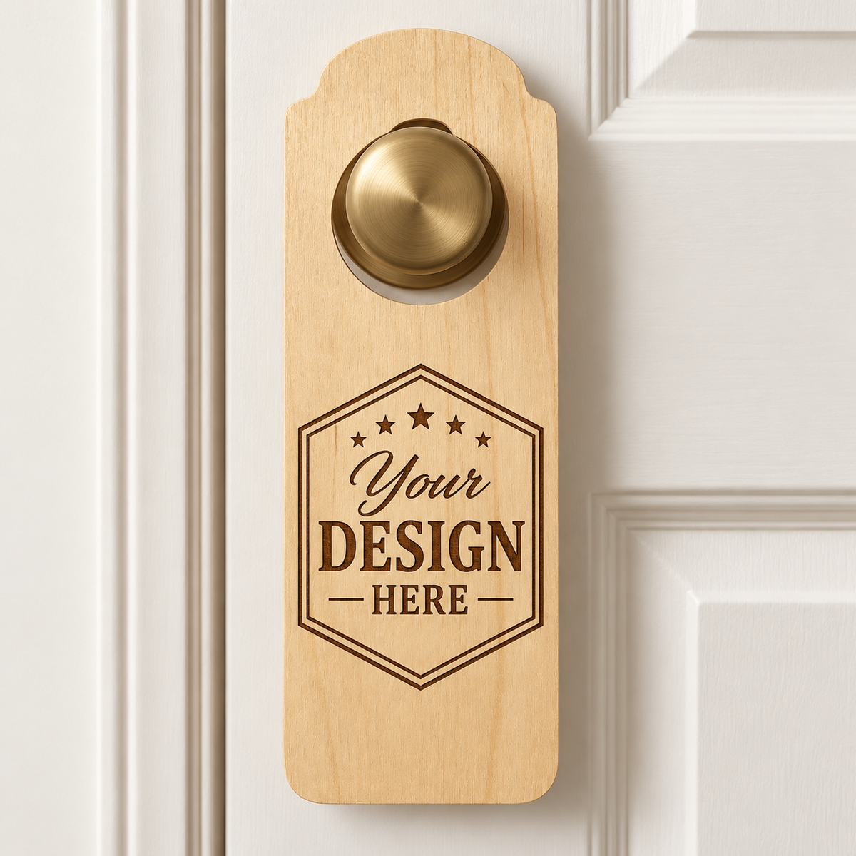 Wooden Door Hanger