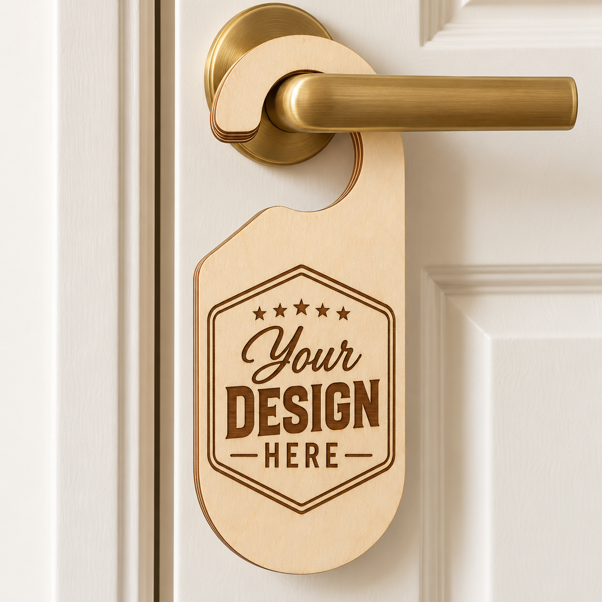 Wooden Door Hanger